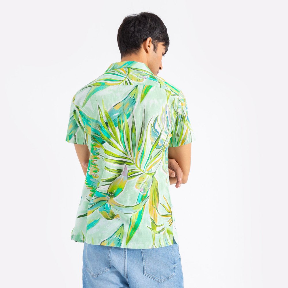 Custom Print Mens Hawaiian Resort Shirts